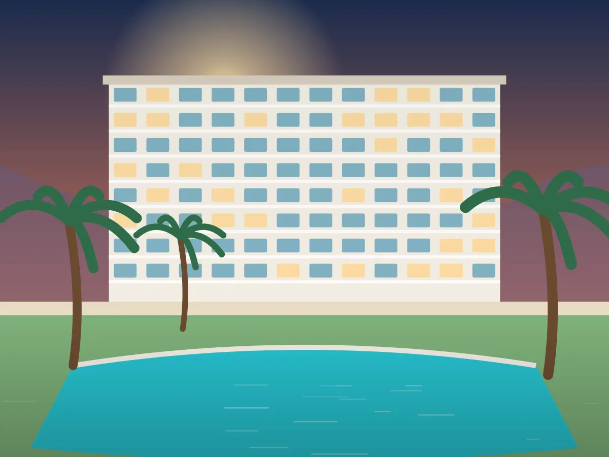 Seven Seas Hotel Blue
